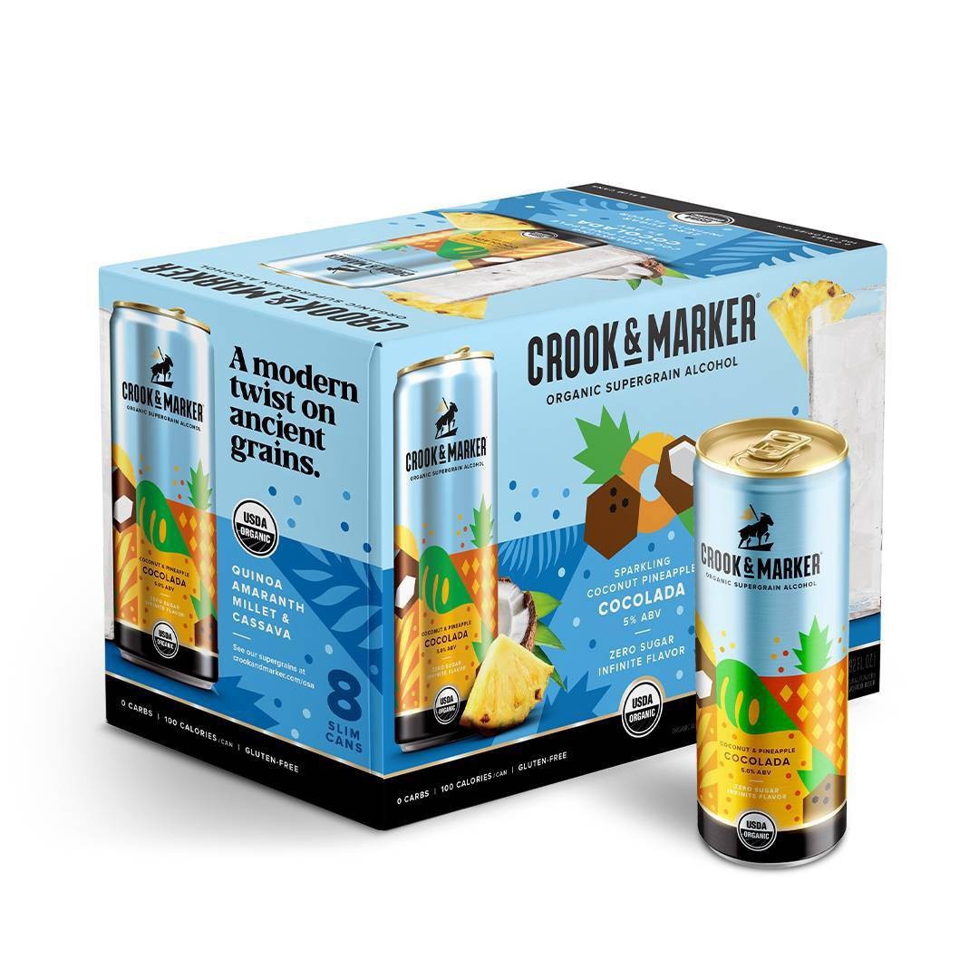 slide 1 of 4, Crook & Marker Cocolada Can, 8 ct; 11.5 fl oz