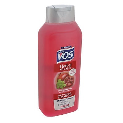 slide 1 of 1, Alberto VO5 Herbal Escapes Pomegranate Bliss Moisturizing Shampoo + Grape Seed Extract, 33 fl oz