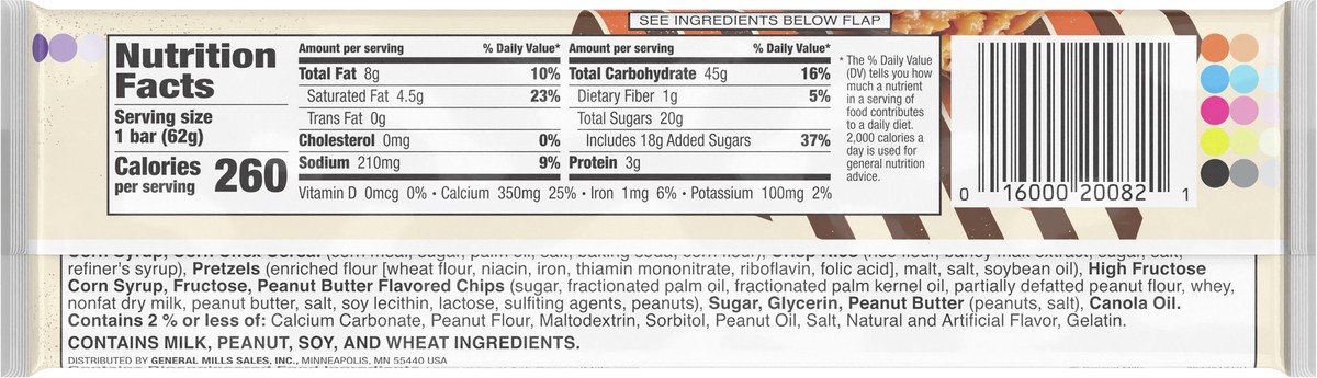 slide 3 of 10, Chex Mix Peanut Butter Chocolate Bar, 2.2 OZ, 2.2 oz
