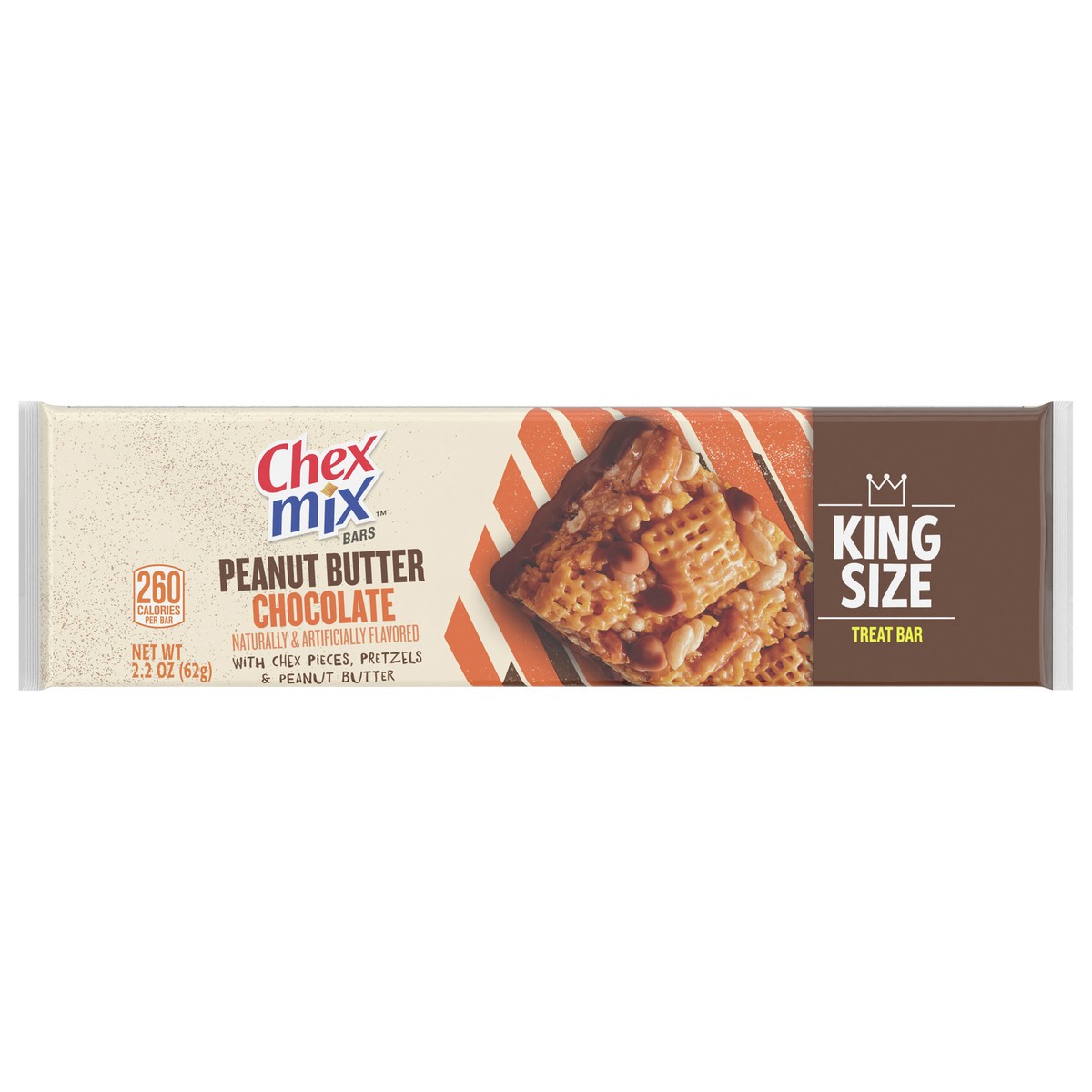 slide 9 of 10, Chex Mix Peanut Butter Chocolate Bar, 2.2 OZ, 2.2 oz