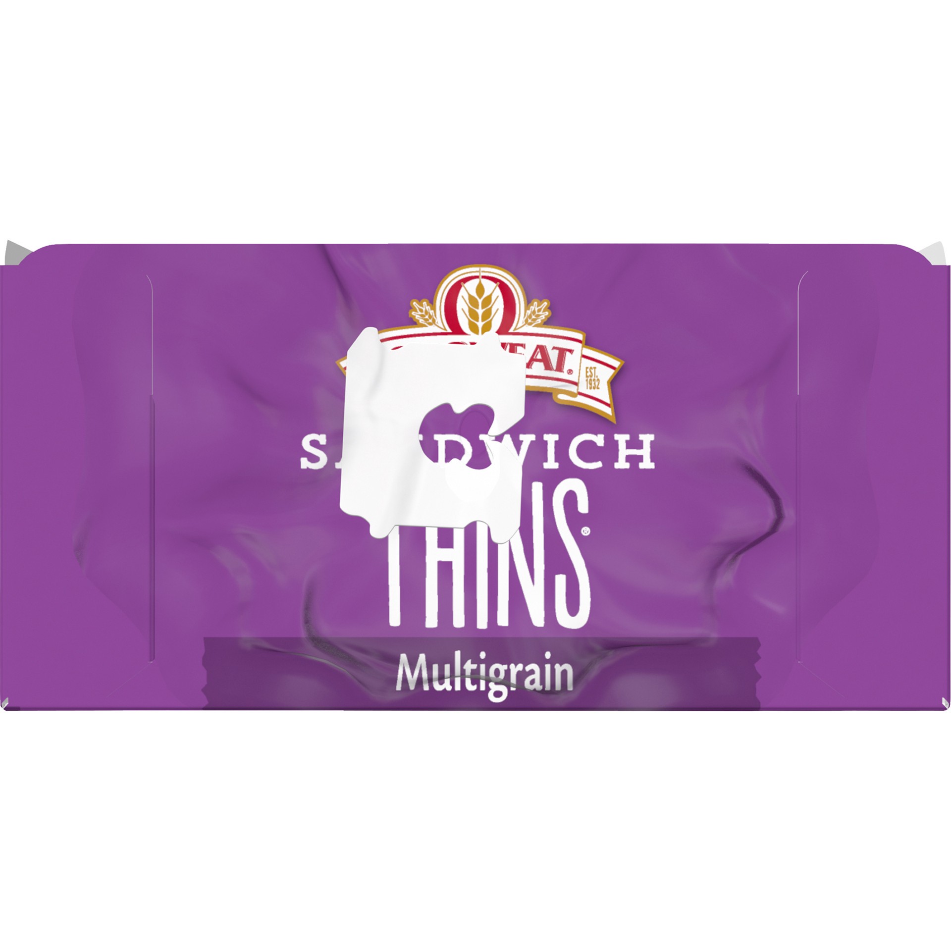 slide 2 of 5, Oroweat Multigrain Sandwich Thins, 6 count, 12 oz, 6 ct