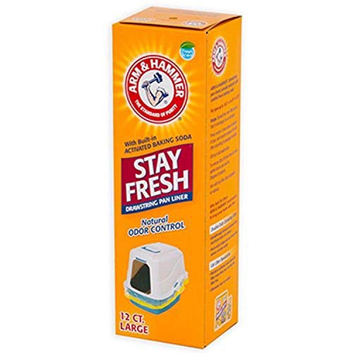 slide 3 of 10, ARM & HAMMER Fresh Scent Large Drawstring Liners for Large Litter Pans 1 Each, 1 ct