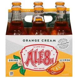 Ale81 Orange Cream Soft Drink - 6 x 12 fl oz Bottles