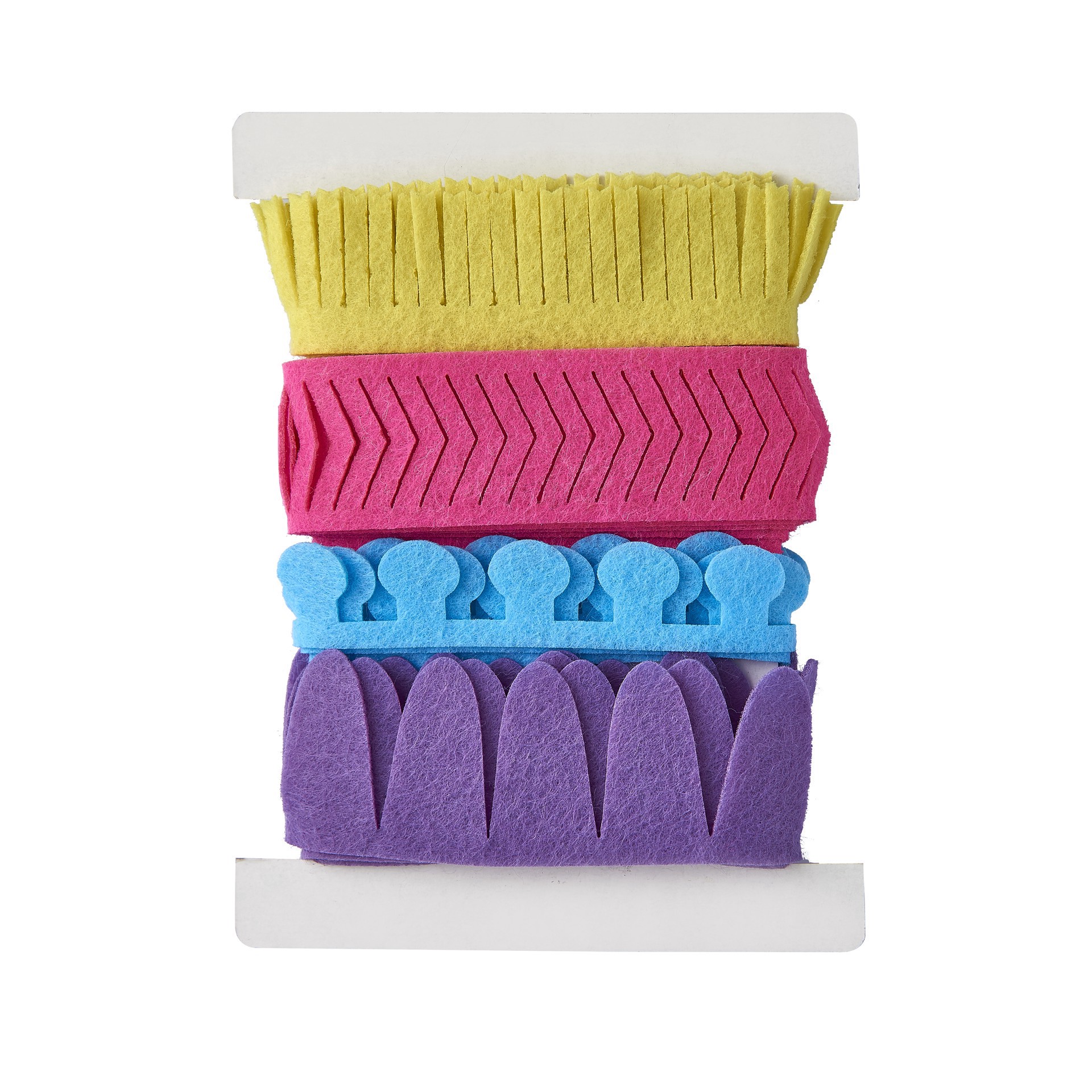 slide 2 of 4, Neon Felt Ribbon Flower Craft Kit By Creatology, 36 in