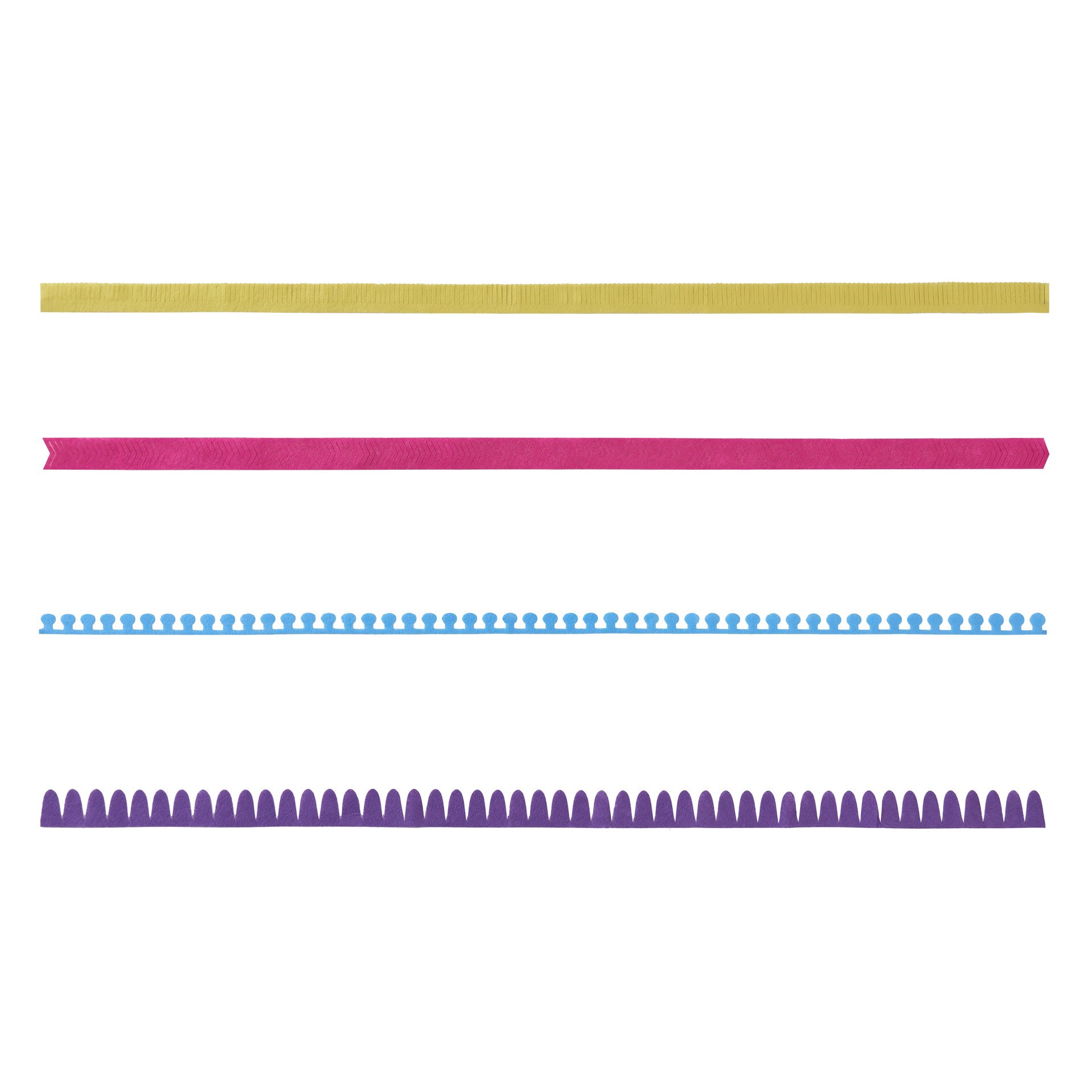 slide 3 of 4, Neon Felt Ribbon Flower Craft Kit By Creatology, 36 in