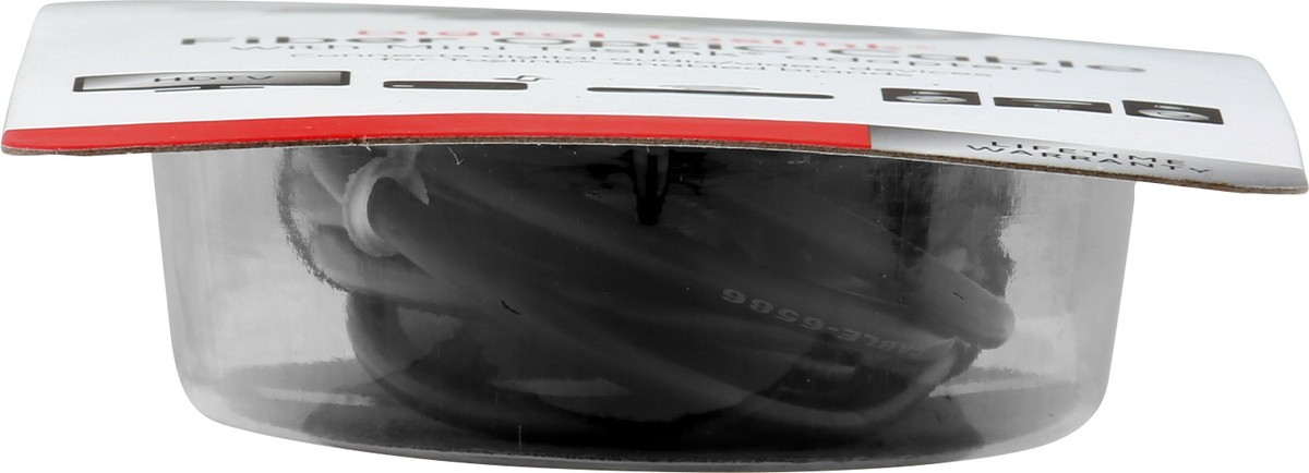 slide 6 of 8, GE Digital Toslink Fiber Optic Cable With Mini Toslink Adapters - Black, 6 ft