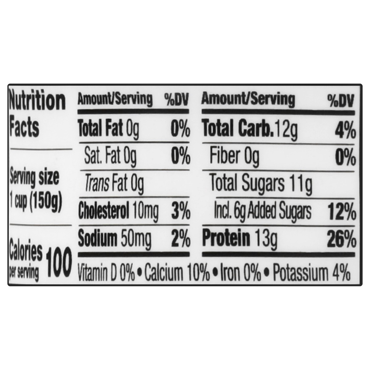 slide 5 of 10, Oikos Nonfat Greek Blended Honey Sweetened Plain Yogurt 5.3 oz, 5.3 oz