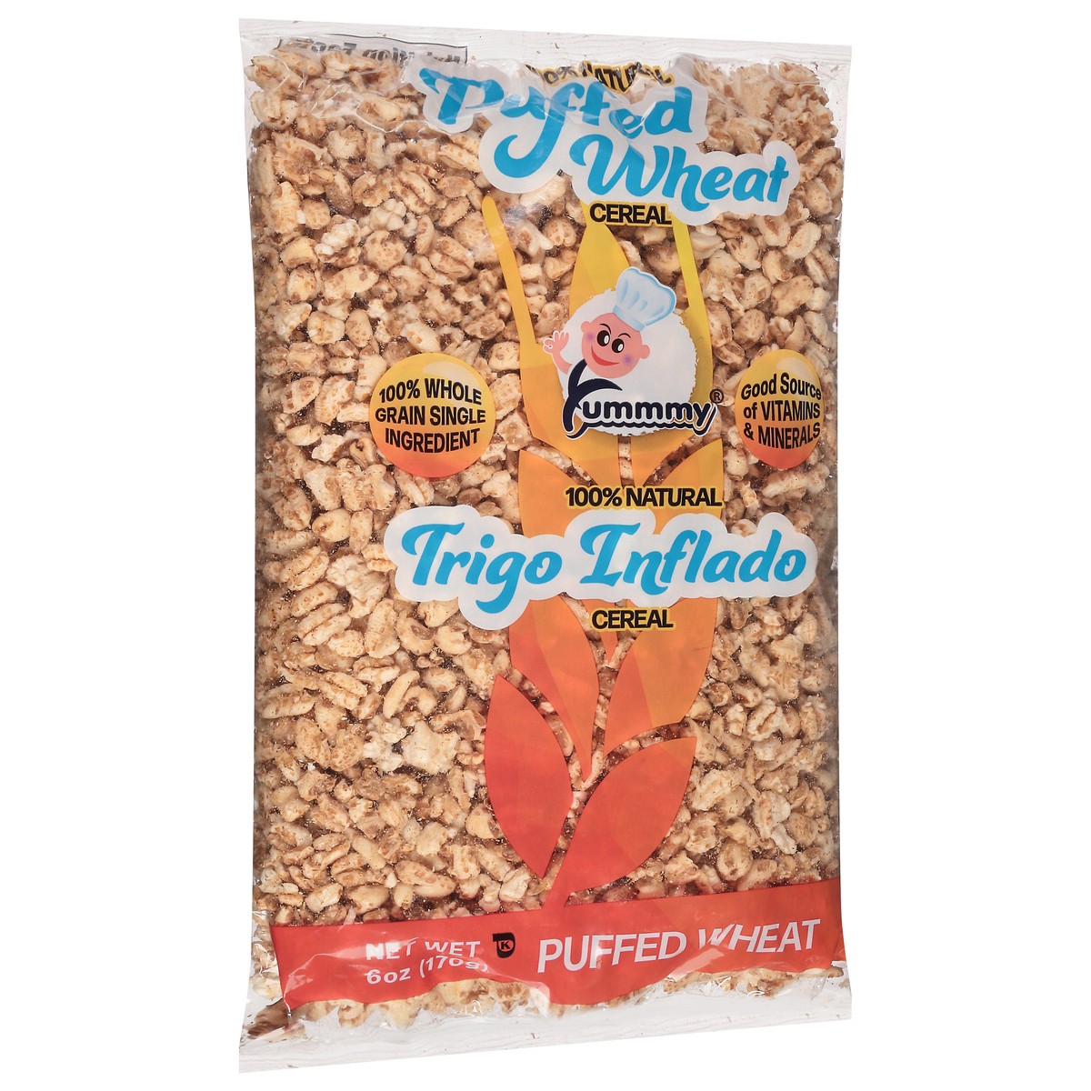 slide 8 of 9, Yummmy Puffed Wheat 6 Ounce, 6 oz
