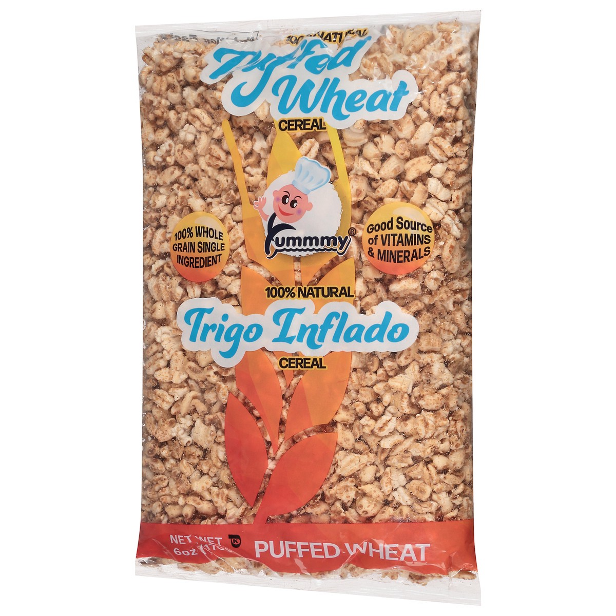slide 6 of 9, Yummmy Puffed Wheat 6 Ounce, 6 oz