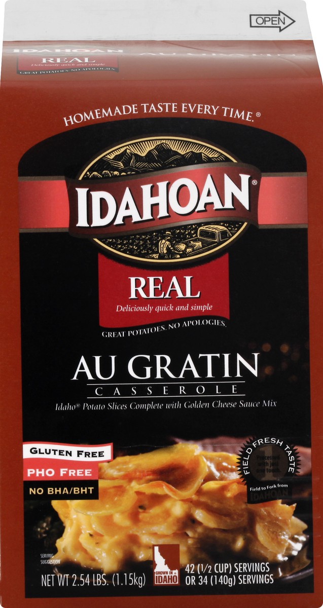 slide 1 of 13, Idahoan Au Gratin Casserole 2.54 lb, 2.54 lb