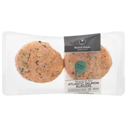 Black Pearl Salmon Burger Medtrn Atlntc