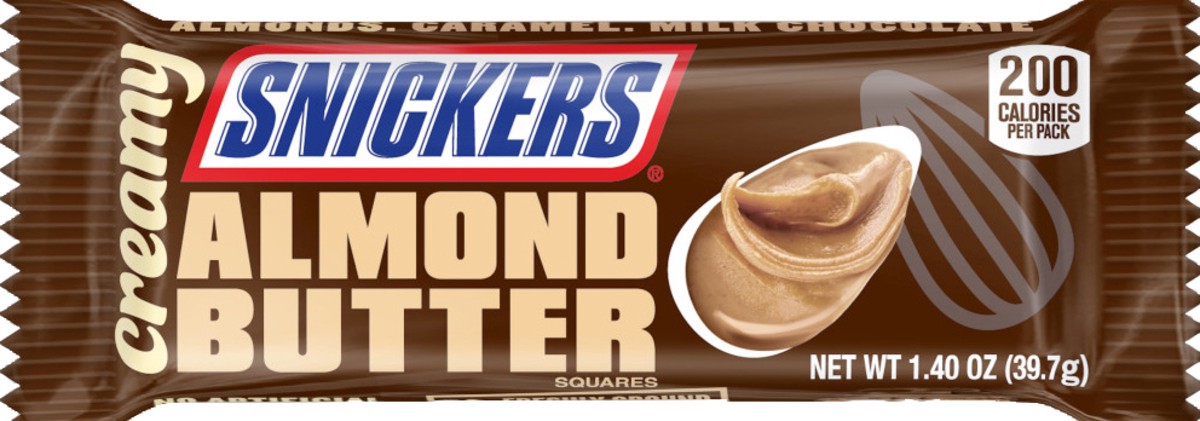 slide 4 of 6, Snickers Almond Butter Single, 1.4 oz