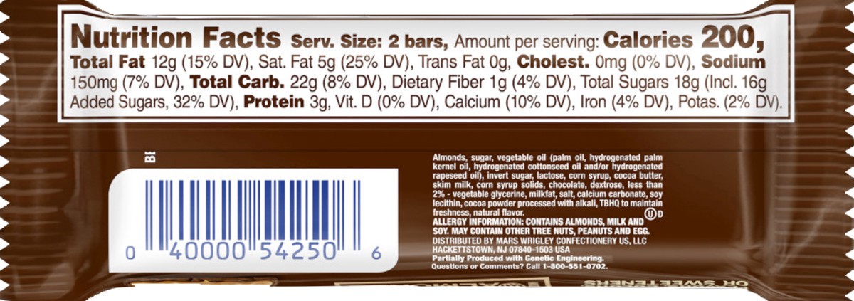 slide 5 of 6, Snickers Almond Butter Single, 1.4 oz