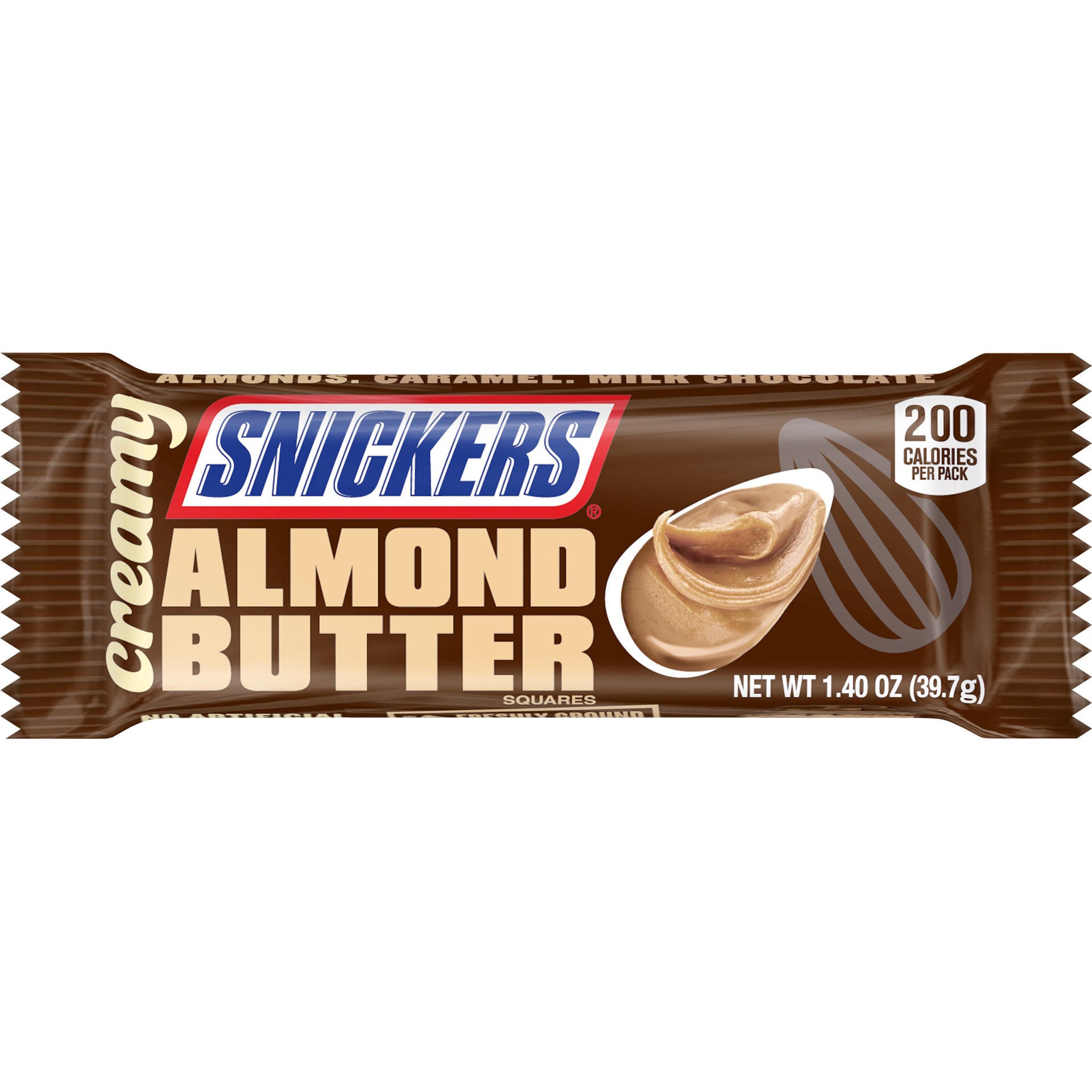 slide 1 of 6, Snickers Almond Butter Single, 1.4 oz