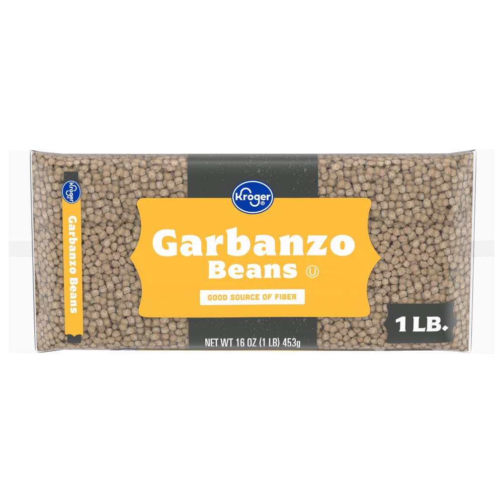 slide 1 of 2, Kroger Garbanzo Beans, 1 lb