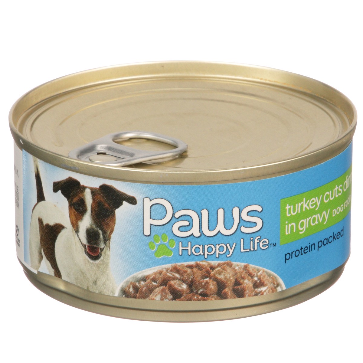 slide 2 of 11, Paws Happy Life Turkey Cuts Dinner In Gravy Dog Food, 5.5 oz