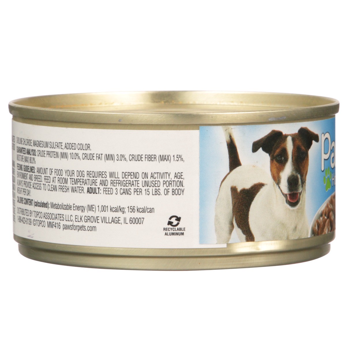 slide 10 of 11, Paws Happy Life Turkey Cuts Dinner In Gravy Dog Food, 5.5 oz