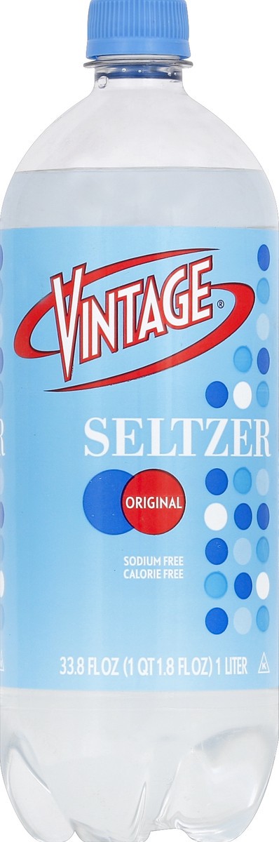 slide 4 of 4, Vintage Original Seltzer, 33.8 oz