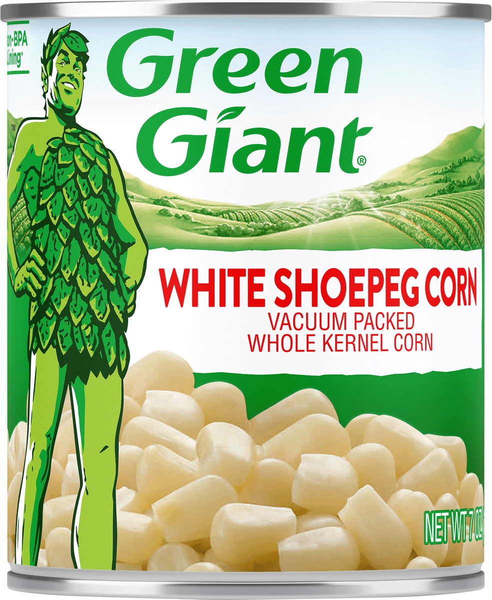 slide 1 of 9, Green Giant White Shoepeg Corn, 7 oz, 7 oz