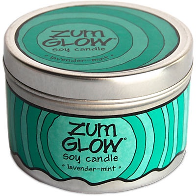 slide 1 of 1, Zum Glow Lavender-Mint Candle, 7 oz