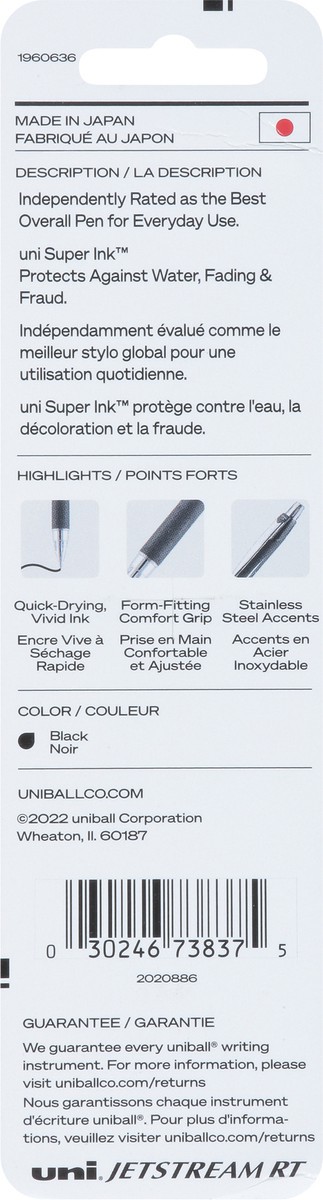 slide 3 of 12, uni-ball Jetstream Retractable Pen, 2 ct