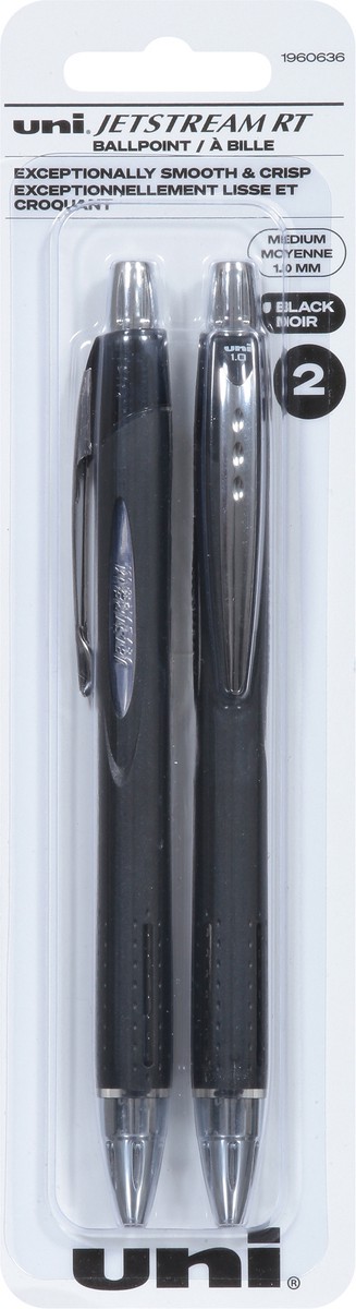 slide 4 of 12, uni-ball Jetstream Retractable Pen, 2 ct