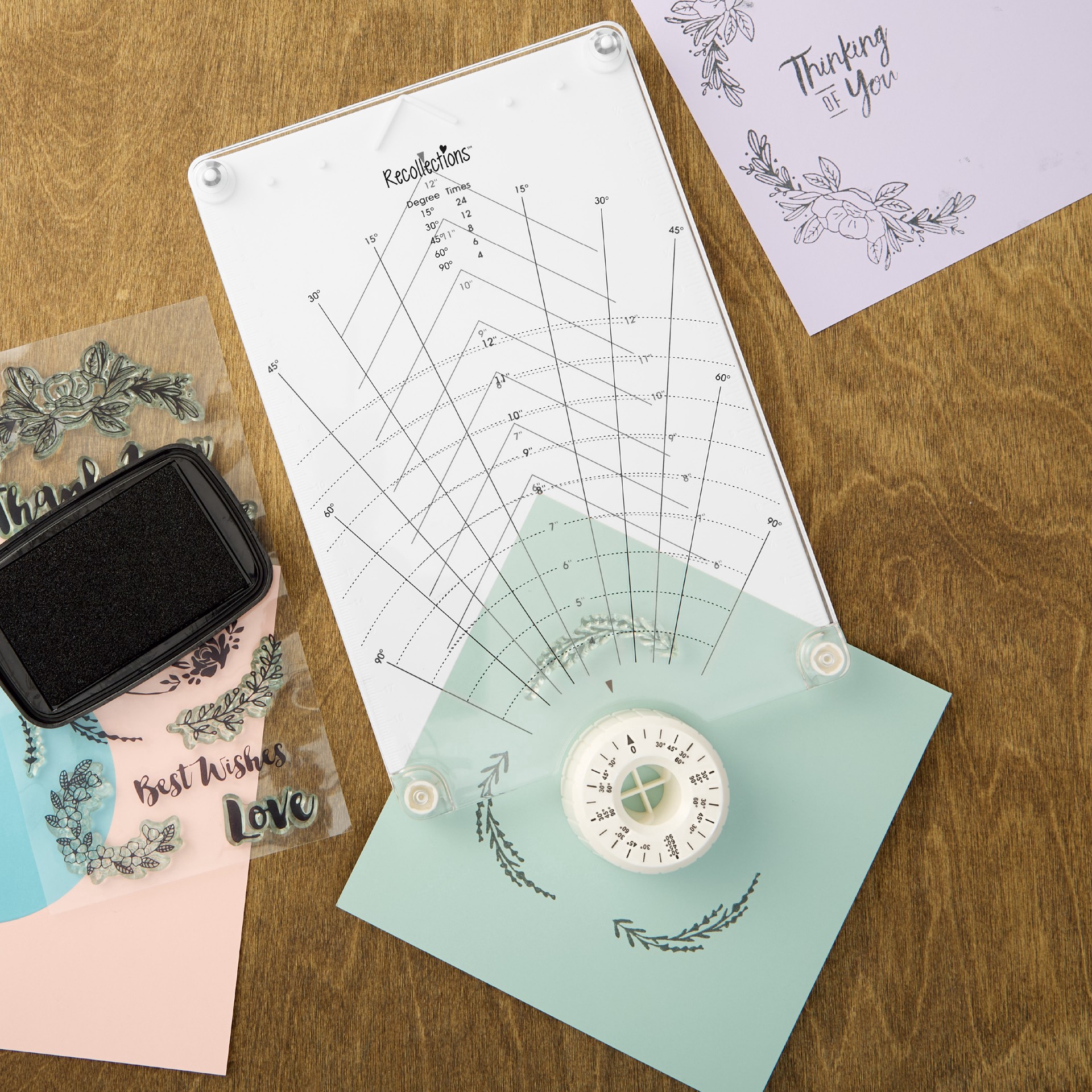 slide 2 of 7, Rotating Stamping Platform By Recollections, 11 in x 6 in