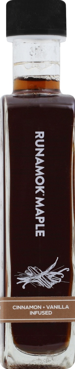 slide 3 of 6, Runamok Organic Cinnamon Vanilla Maple Syrup, 8.45 oz