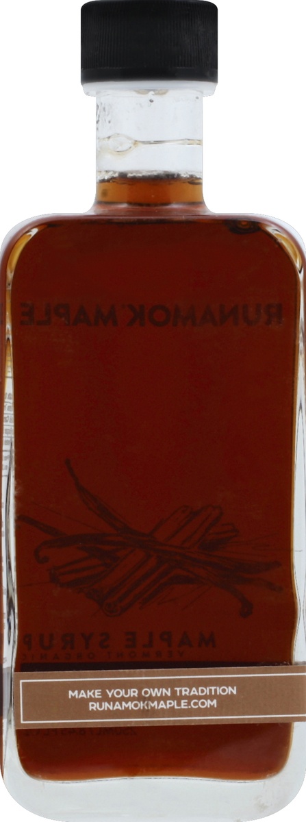 slide 6 of 6, Runamok Organic Cinnamon Vanilla Maple Syrup, 8.45 oz