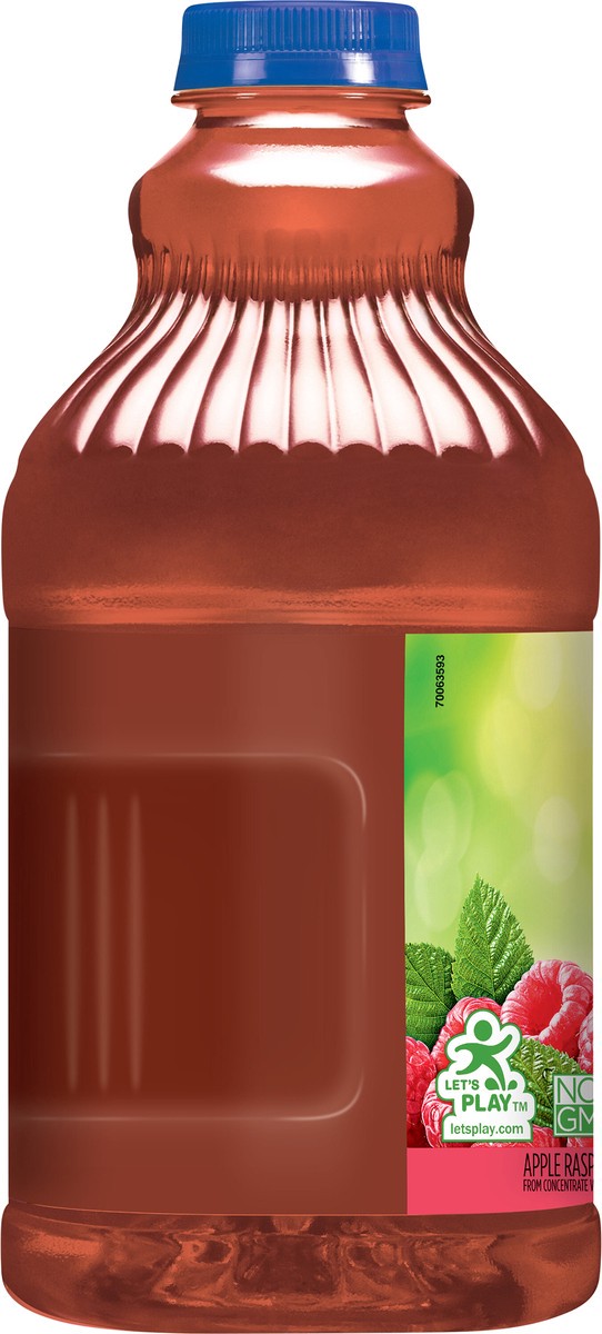 slide 6 of 7, Mott's Sensibles Apple Raspberry Juice, 64 fl oz bottle, 64 fl oz