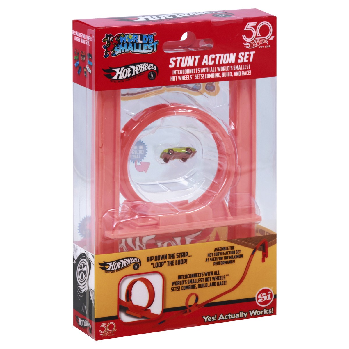 slide 7 of 8, Hot Wheels Stunt Action Set 1 ea, 1 ct