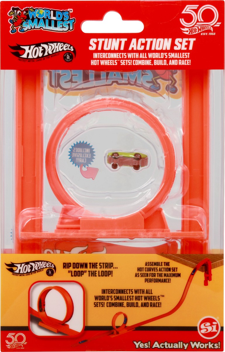 slide 4 of 8, Hot Wheels Stunt Action Set 1 ea, 1 ct