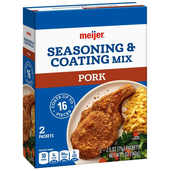 slide 18 of 29, Meijer Coating Mix Pork Seasoned 5 Oz, 5 oz