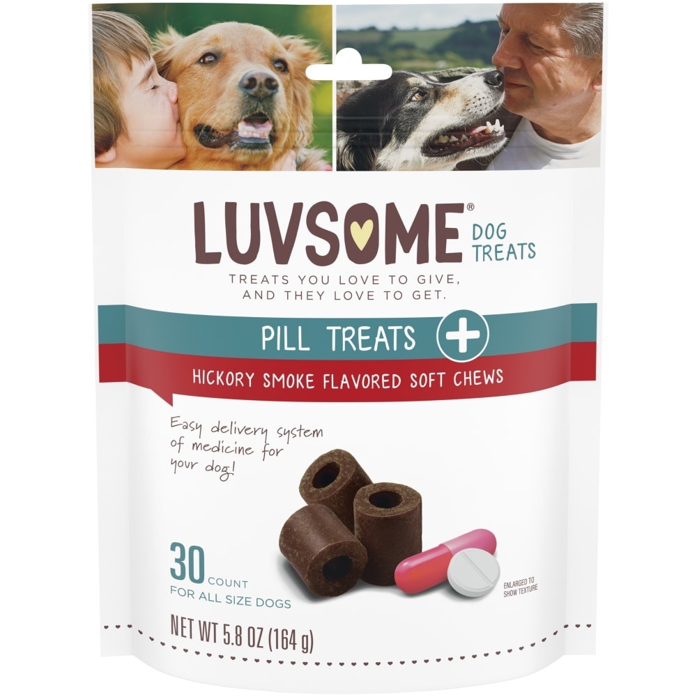 slide 1 of 1, Luvsome Pill Treats, 5.8 oz