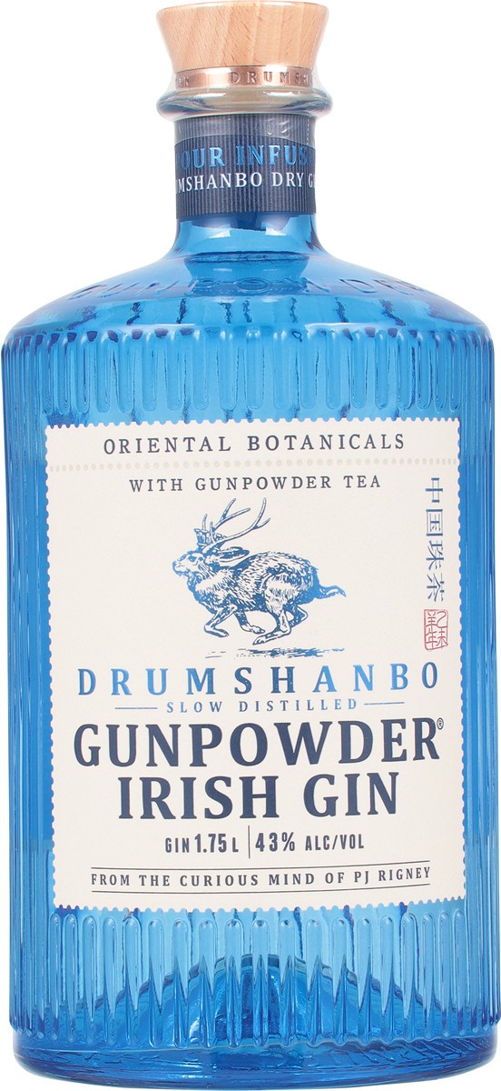 slide 5 of 9, Drumshanbo Gunpowder Irish Gin 1.75 l, 1.75 liter