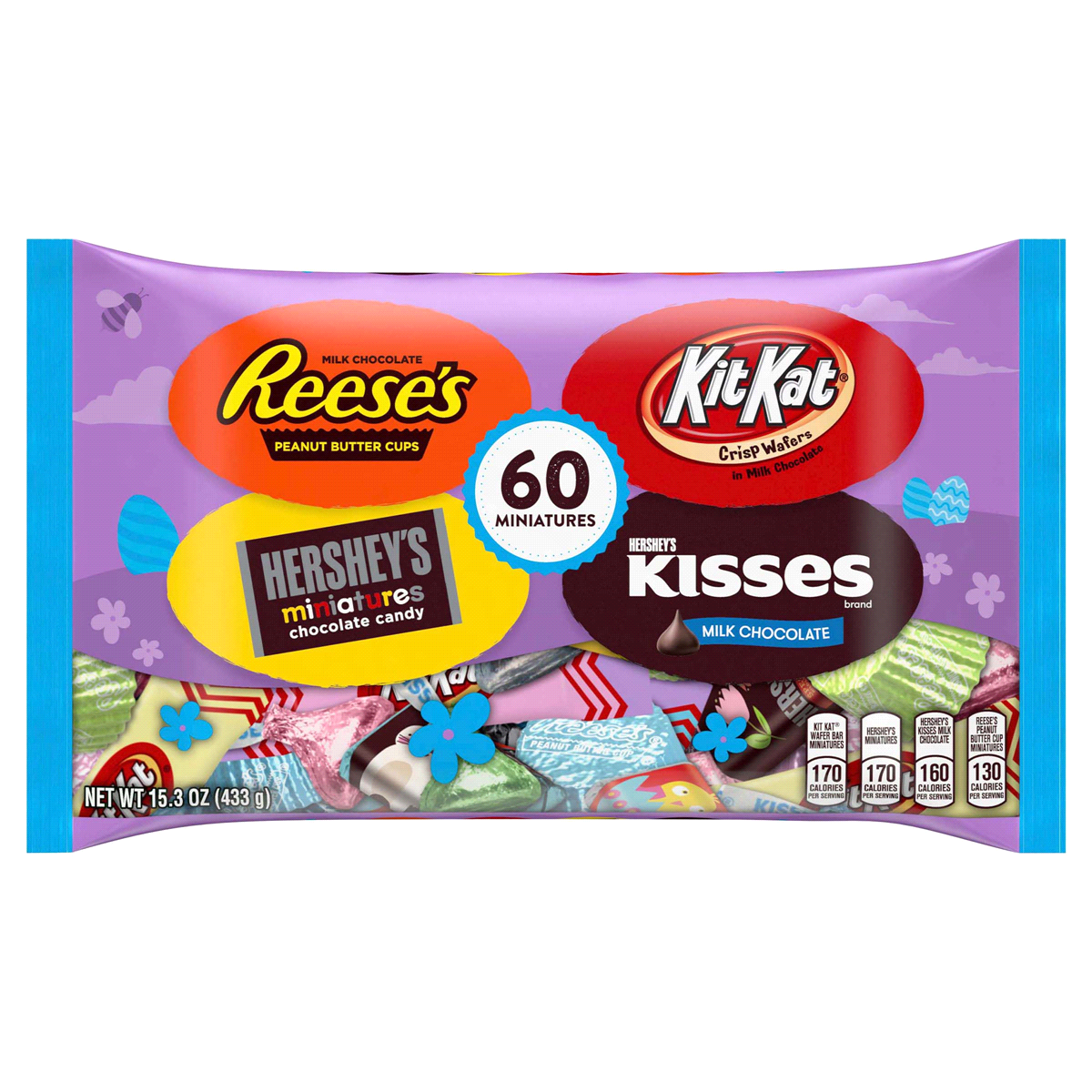 slide 1 of 1, Hershey's Easter Assorted Chocolate Candy, 15.3 oz