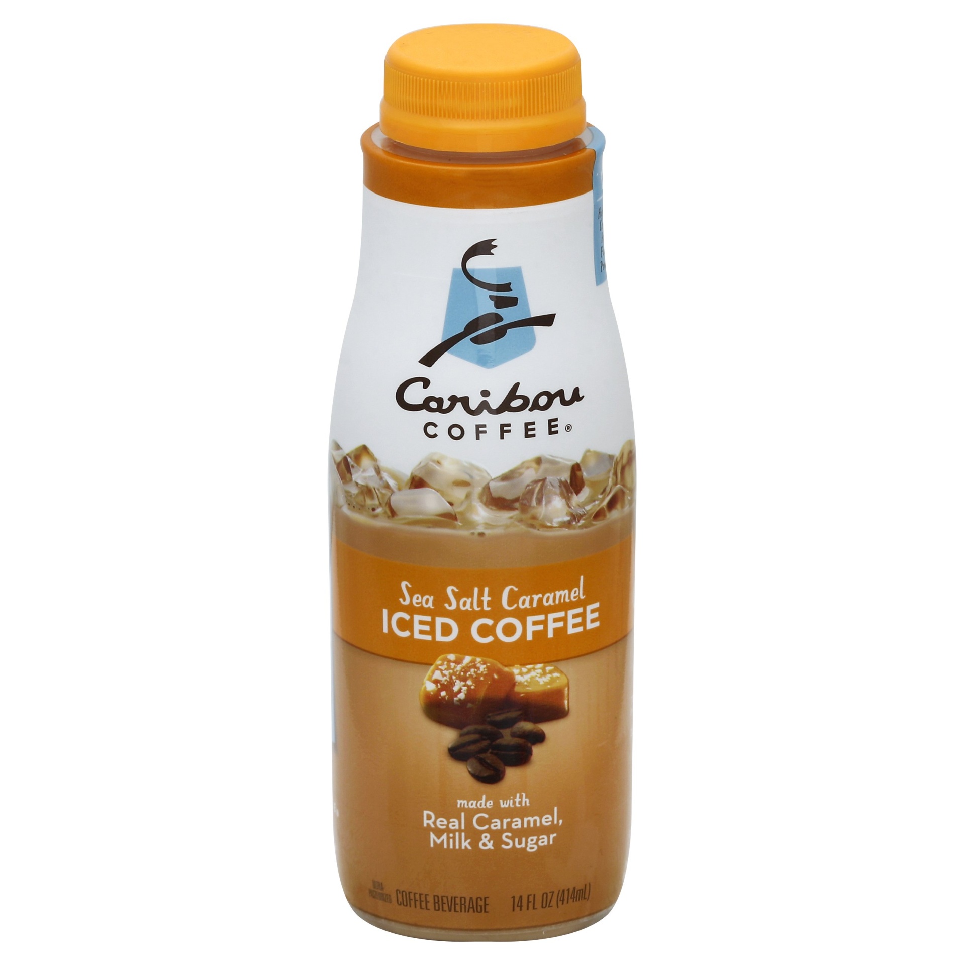 slide 1 of 1, Caribou Coffee Sea Salt Caramel Iced Coffee - 14 fl oz, 14 fl oz