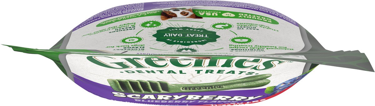 slide 11 of 15, Greenies Scaryberry Regular Blueberry Flavor Dental Treats 6 ea, 6 ct