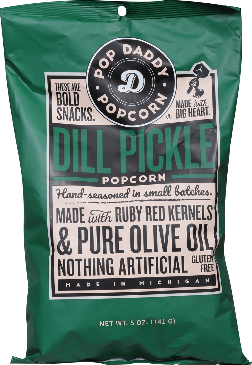 slide 6 of 9, Pop Daddy Popcorn Dill Pickle Popcorn 5 oz, 1 ct