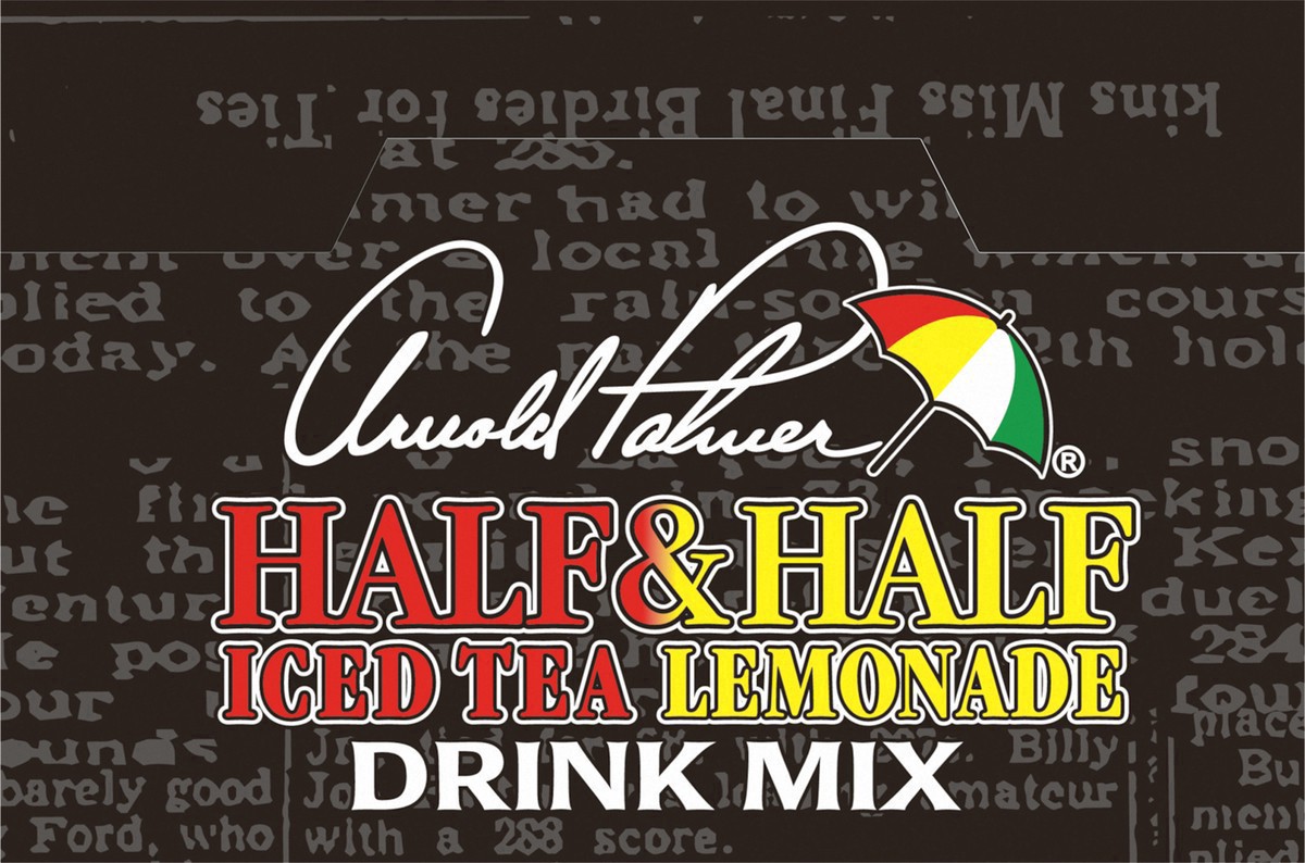 slide 6 of 15, AriZona Arnold Palmer Half & Half Iced Tea Lemonade Naturally Flavored Powdered Drink Mix, 10 ct On-The-Go Packets, 10 ct