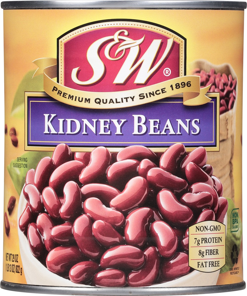 slide 3 of 11, S&W Kidney Beans 29 oz, 29 oz