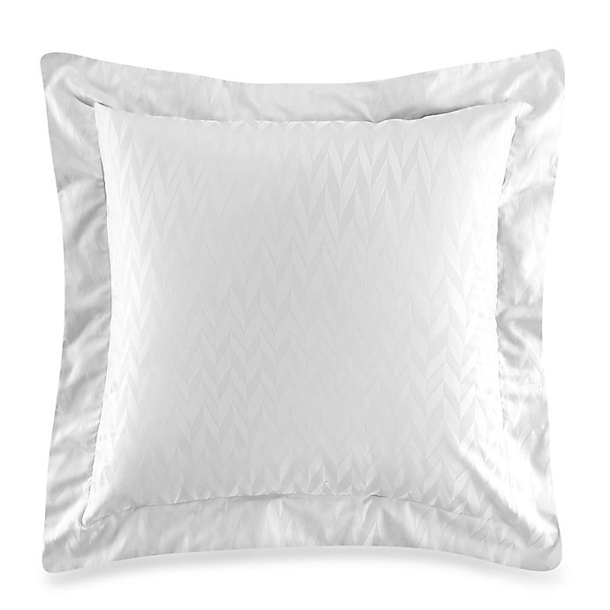 slide 1 of 1, Frette At Home Porto Venere European Pillow Sham - White, 1 ct