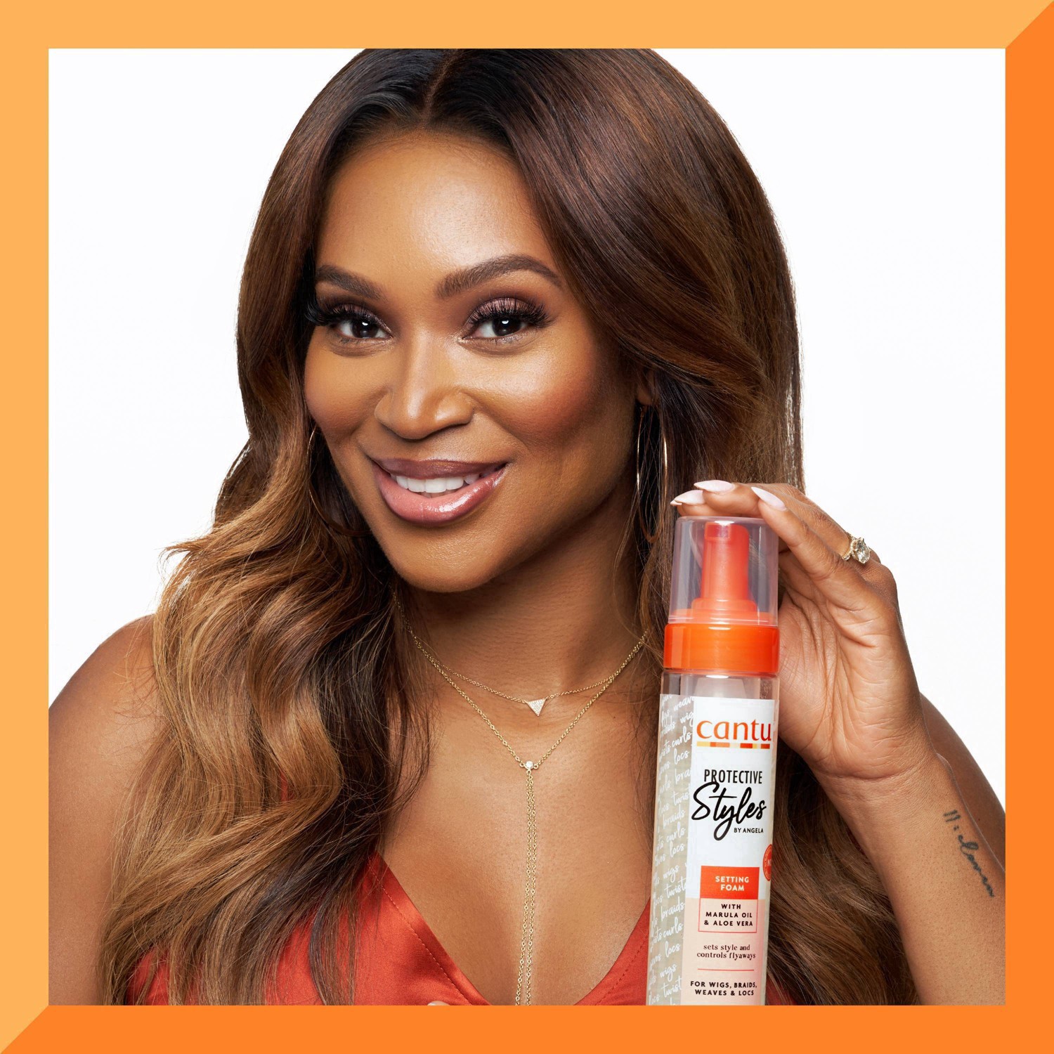 slide 11 of 25, Cantu Protective Styles Apple Cider Vinegar & Aloe Set & Refresh Foam 8 fl oz, 8 fl oz