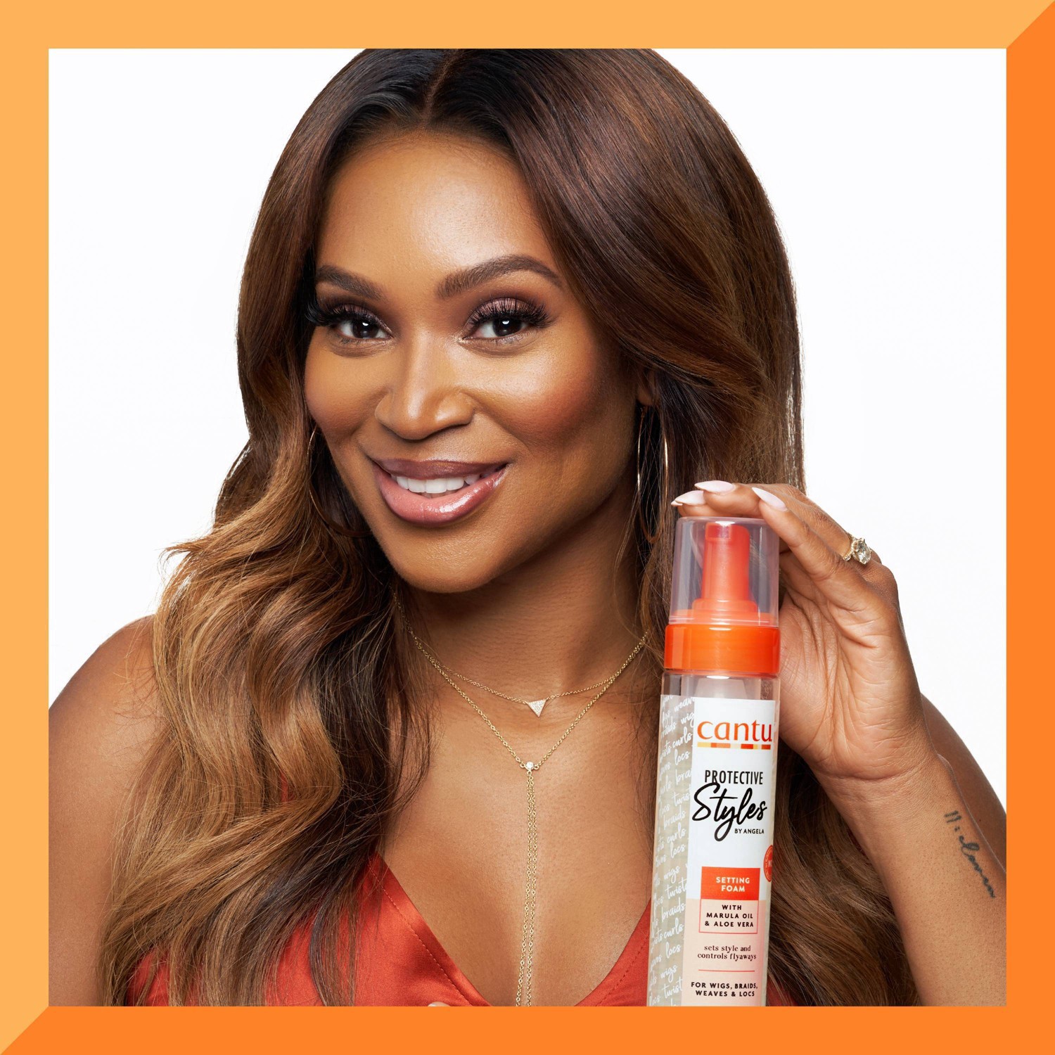 slide 10 of 25, Cantu Protective Styles Apple Cider Vinegar & Aloe Set & Refresh Foam 8 fl oz, 8 fl oz