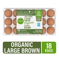Simple Truth Organic Large Brown Grade Aa Eggs