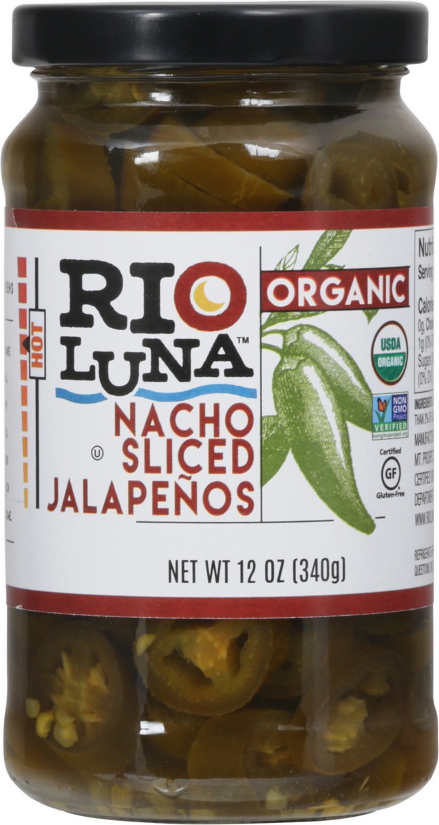 slide 14 of 14, Rio Luna Organic Nacho Sliced Jalapenos, 12 oz