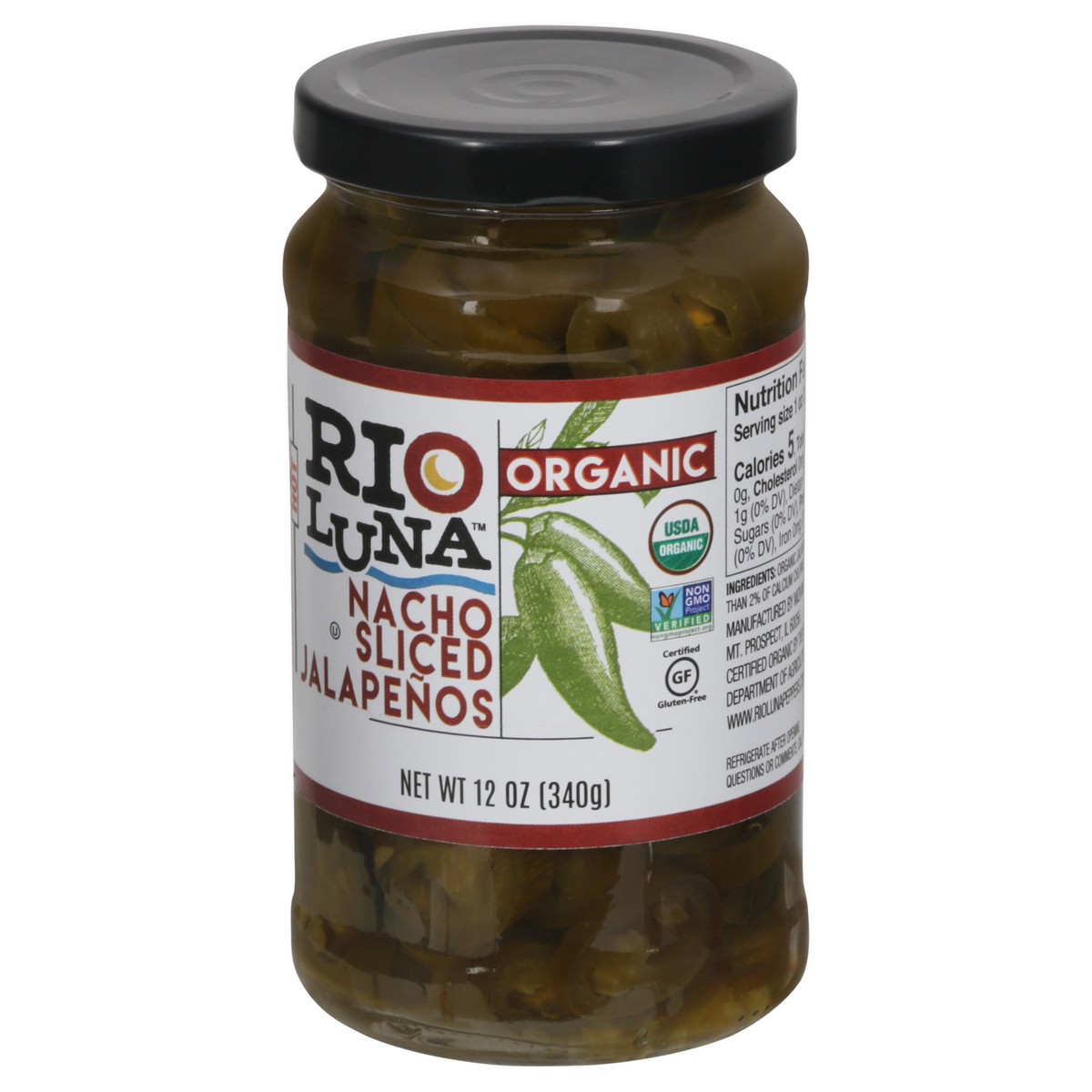 slide 4 of 14, Rio Luna Organic Nacho Sliced Jalapenos, 12 oz