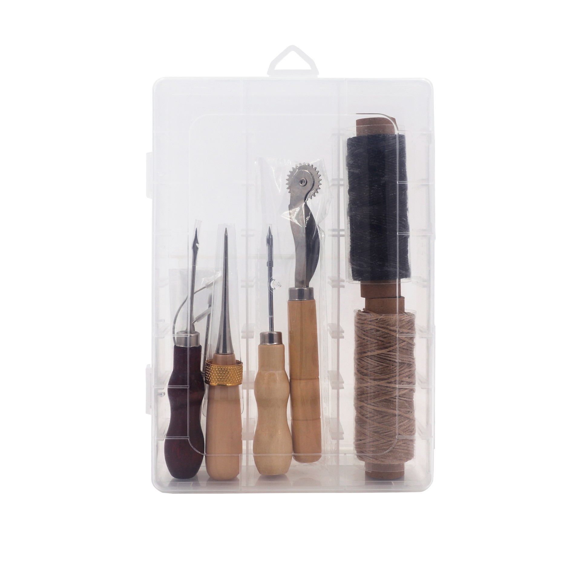 slide 4 of 6, Leather Tool Kit By Make Market, 3.3 in x 1 in