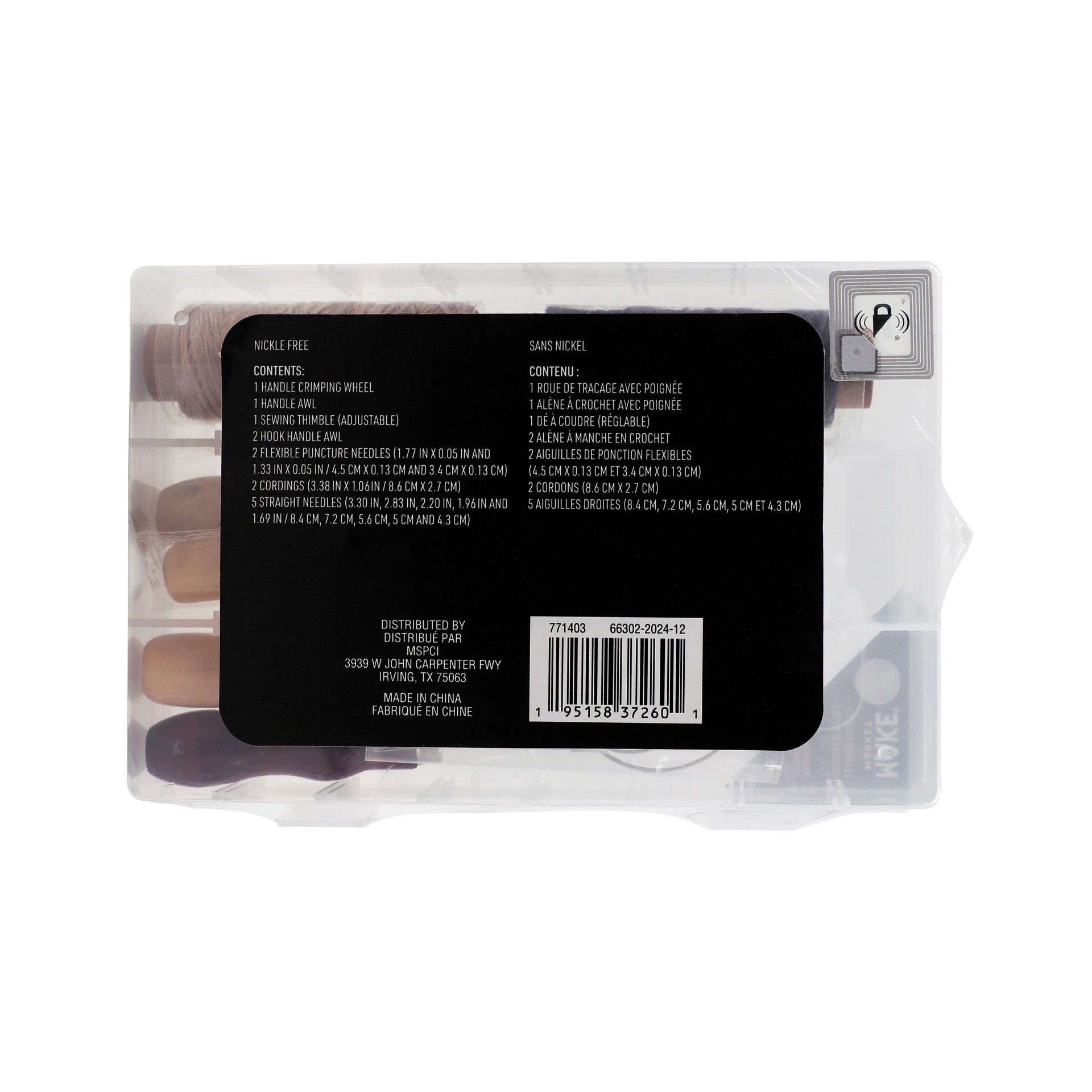 slide 2 of 6, Leather Tool Kit By Make Market, 3.3 in x 1 in