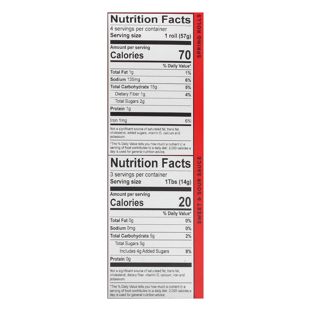slide 5 of 13, Lucky Foods Kimchi Spring Rolls 4 ea, 4 ct